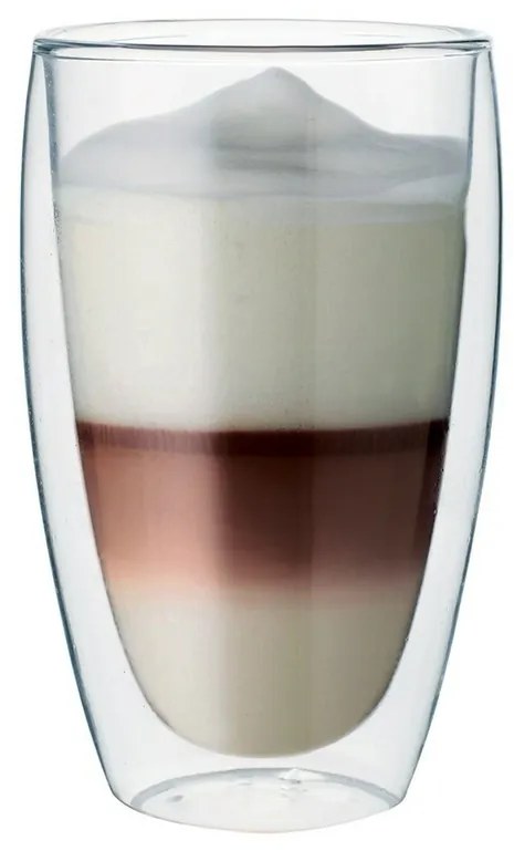 Maxxo "Cafe Latte" 2-dielna sada termo pohárov, 380 ml