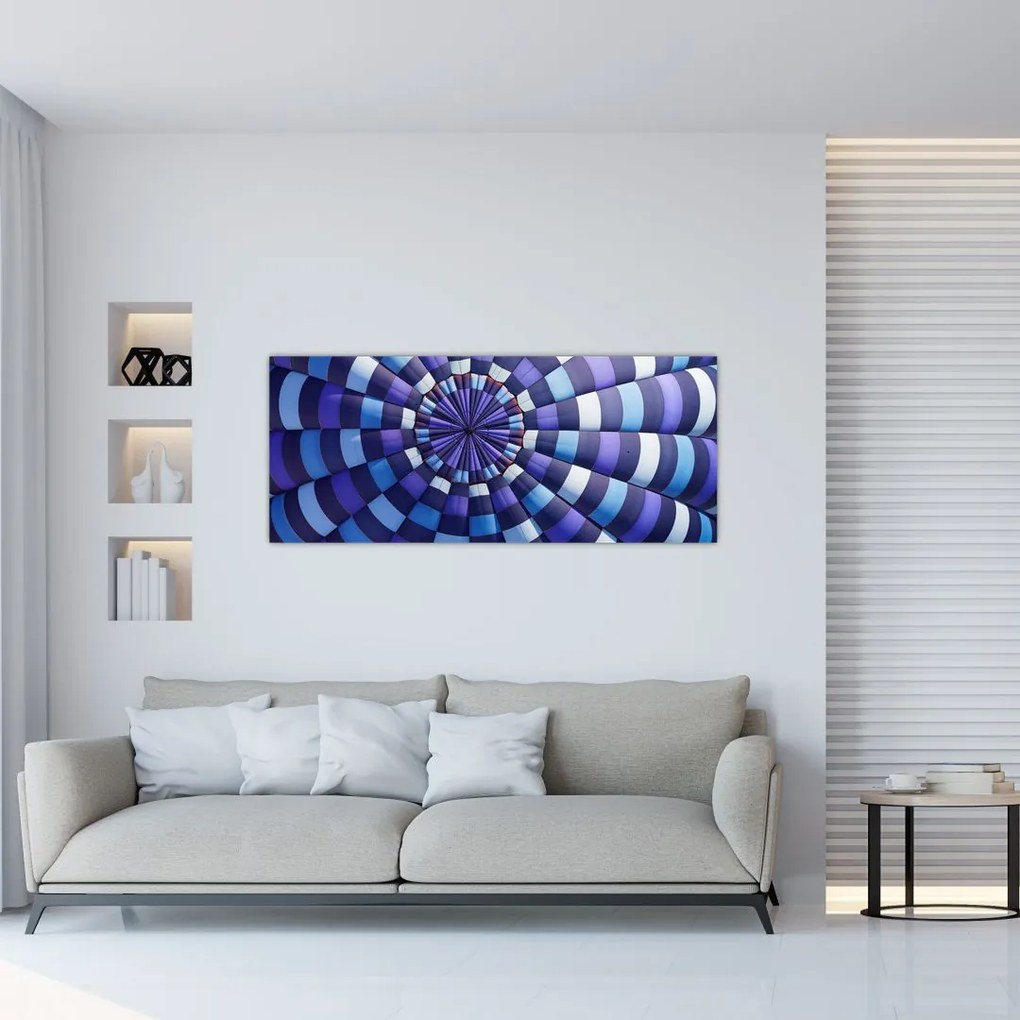 Obraz štruktúry lietajúceho balóna (120x50 cm)