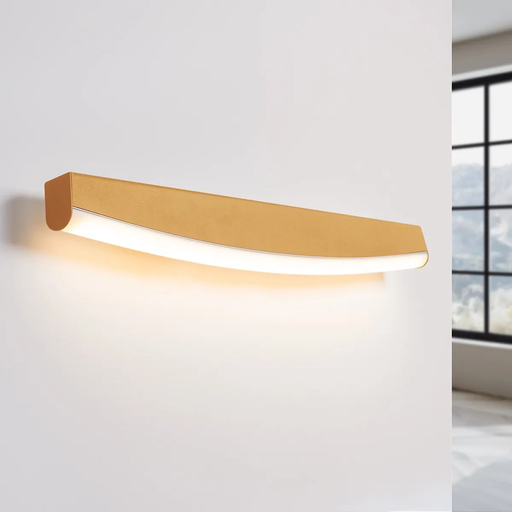 Nástenné LED svietidlo Jorun 60, 1x LED 8w, 3000k, g