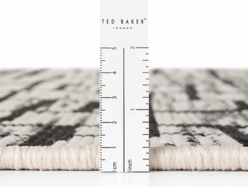 Koberec Ted Baker Haringey Crouch čierny / biely kruh