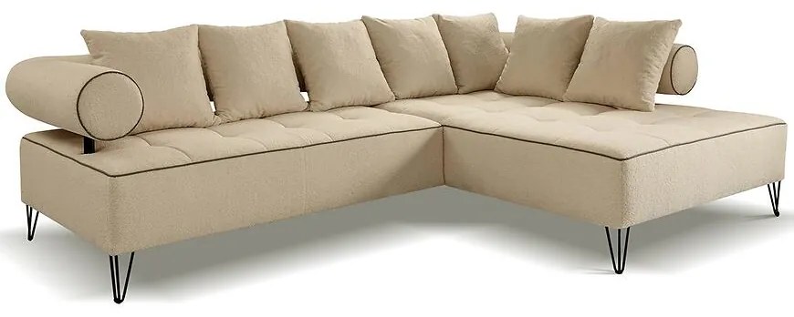 Rohová sedacia súprava Vivienne L pravý Lambi 10