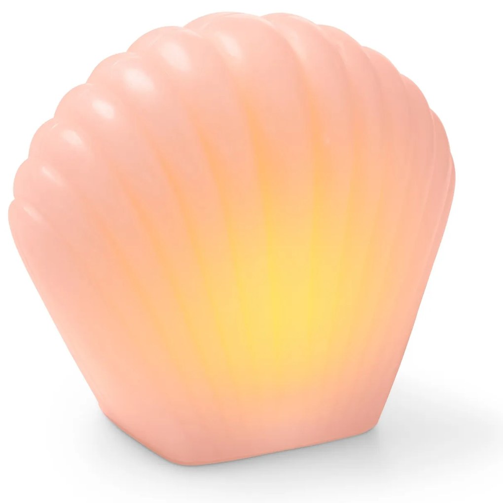 Dekoračná mušľa s LED