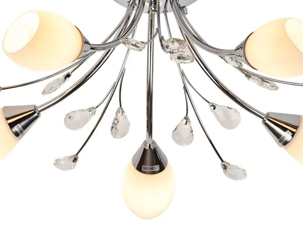 Brilagi - Prisadený luster MEGAPOLIS 5xE14/60W/230V lesklý chróm