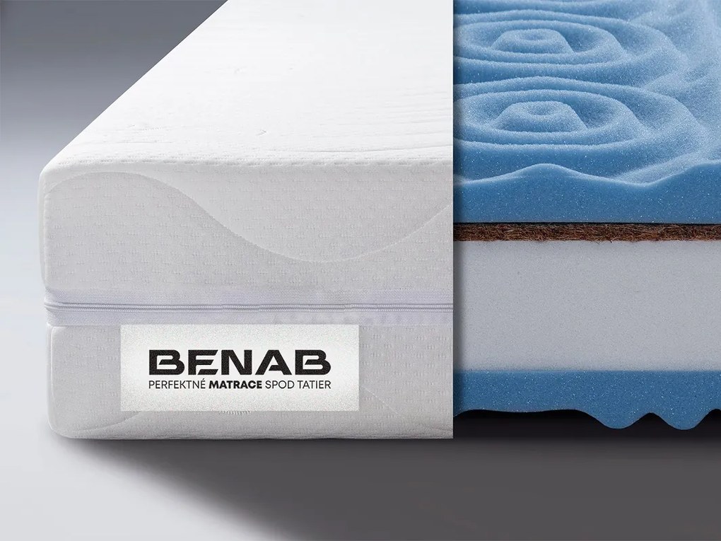 Penový matrac Benab Morfeus Hard 200x160 cm (T3/T5). Akcia -10%. Vlastná spoľahlivá doprava až k Vám domov. 763362
