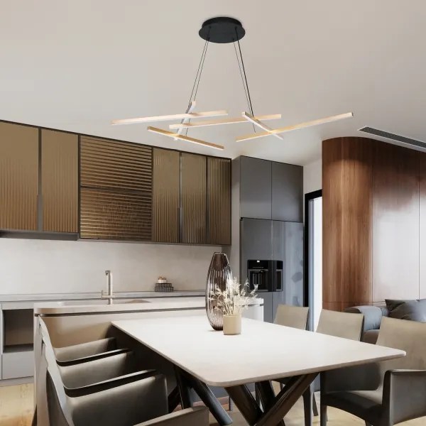 Rabalux 72369 - LED Stm. luster na lanku SEVERINE LED/40W/230V 3000-6500K + DO