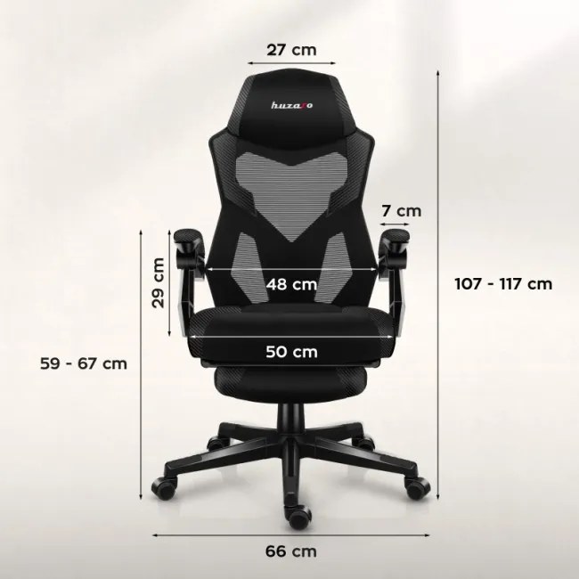 Herná stolička Combat 3.1 Carbon