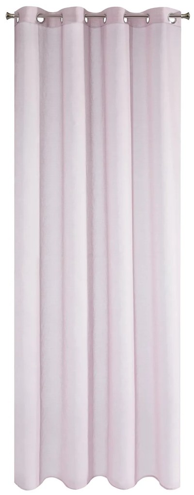 ZÁCLONA NA KRÚŽKOCH ESIM 140X250 CM RUŽOVÁ