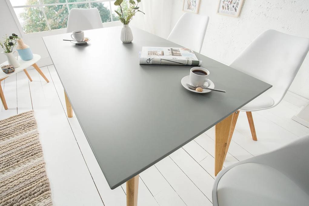 Bighome - Jedálenský stôl SCANIA 120 cm - sivá