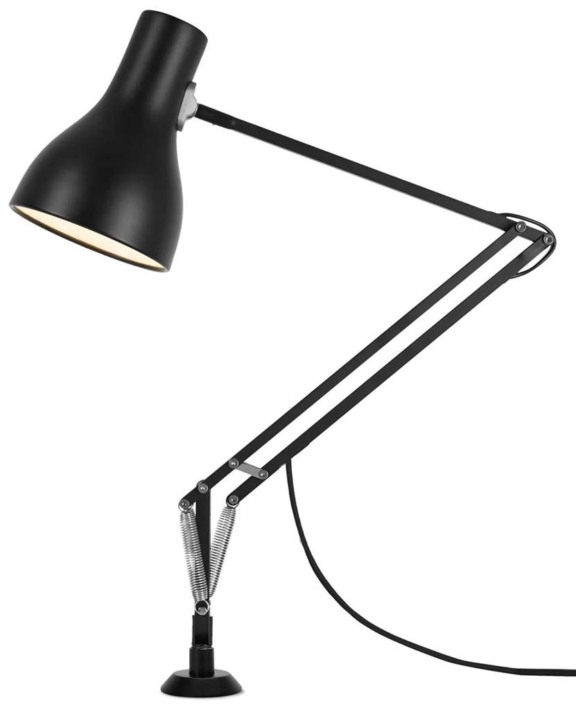 Anglepoise Type 75 lampa pätica skrutky čierna