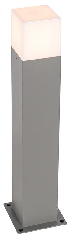 Moderná vonkajšia stojaca lampa sivá 50 cm IP44 - Dánsko