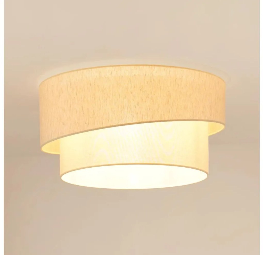 Brilagi - Stropné svietidlo SHINE 1xE27/15W/230V pr. 50 cm krémová