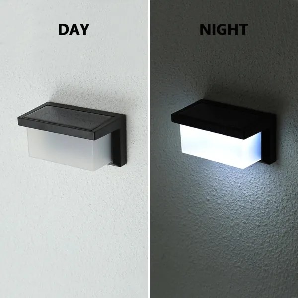 Brilagi - LED Solárne nástenné svietidlo so senzorom BRICK LED/12W/5,5V IP65