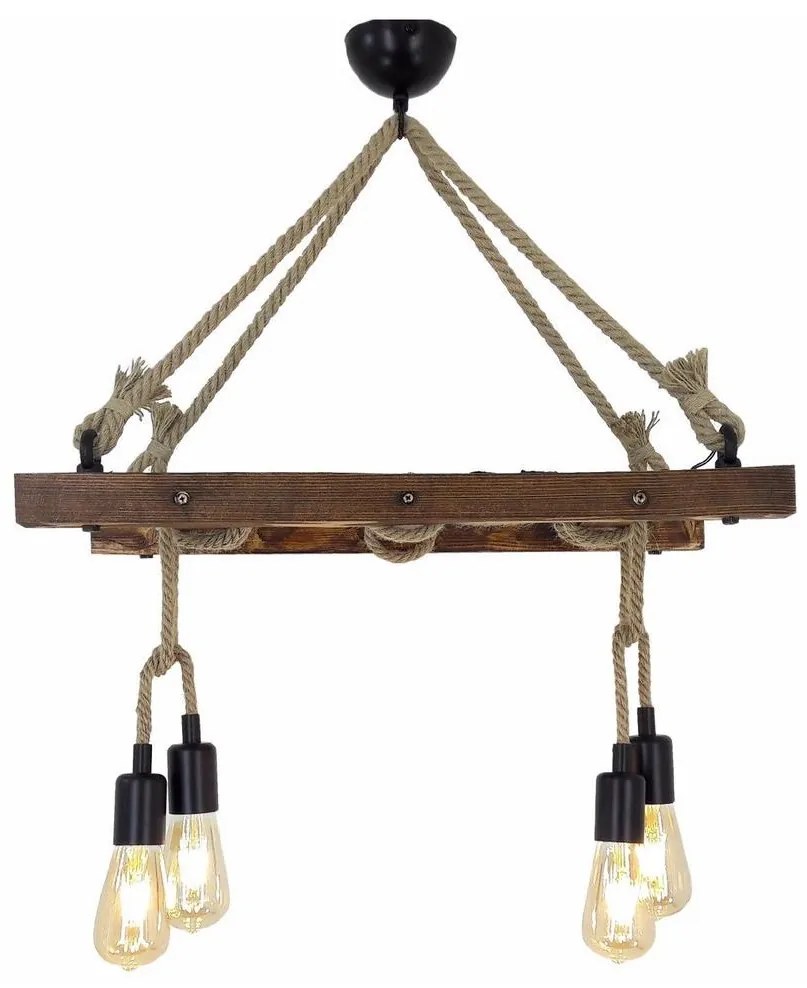 Luster na lanku MERDIVEN 4xE27/40W/230V