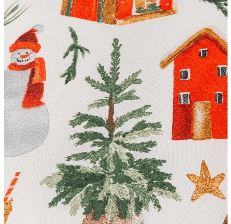 Mikroflanelové obliečky FESTIVE MAGIC biele Rozmer obliečky: 2 ks 70 x 90 cm | 200 x 220 cm