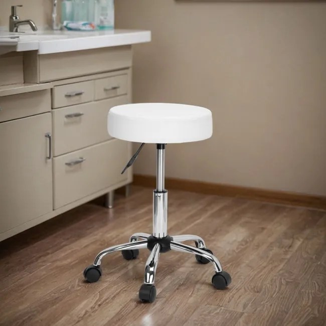 Pracovná stolička TULSA biela