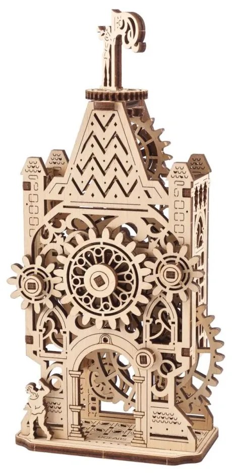 Ugears 3D puzzle Hodinová veža 44 ks