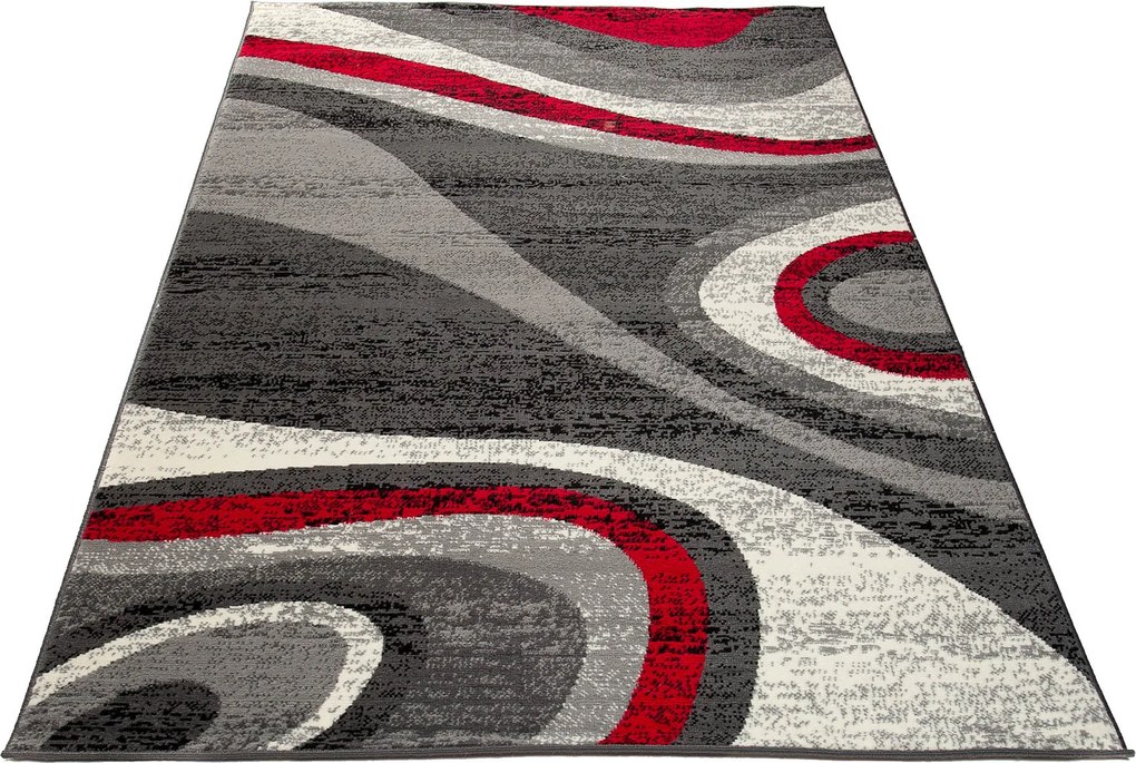TA Koberec D317A DARK GRAY CHEAP PP CRM Sivý Obdĺžnikový Rozmer: 60x100 cm