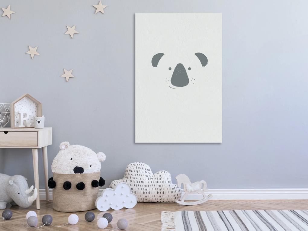 Artgeist Obraz - Smiling Koala (1 Part) Vertical Veľkosť: 40x60, Verzia: Premium Print