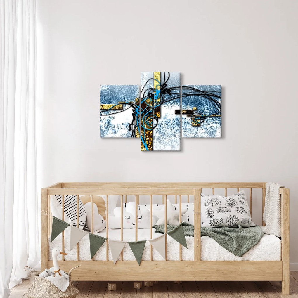 Abstraktný obraz (90x60 cm)