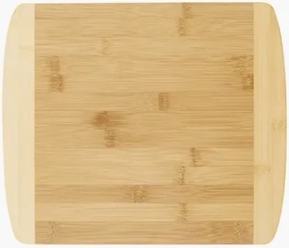 Kuchynská doska Bambus 34x29 cm, dvojfarebná%