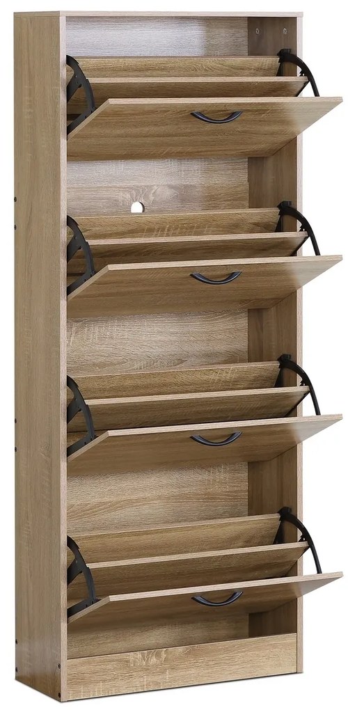 Botník s priehradkami G1018 OAK, dub