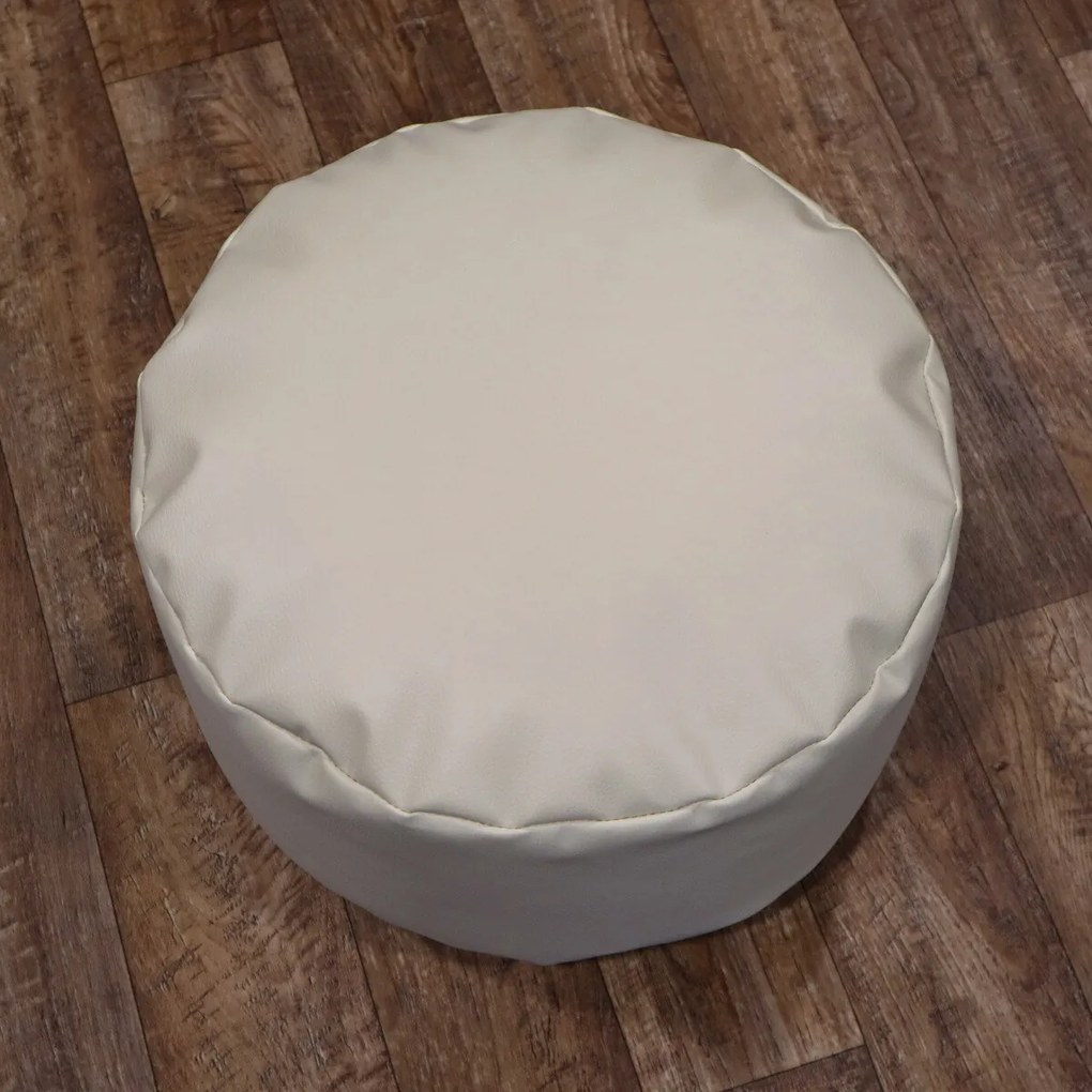 Sedací vak RELAX POUF beige - 25 x 45 cm cm Praktik home
