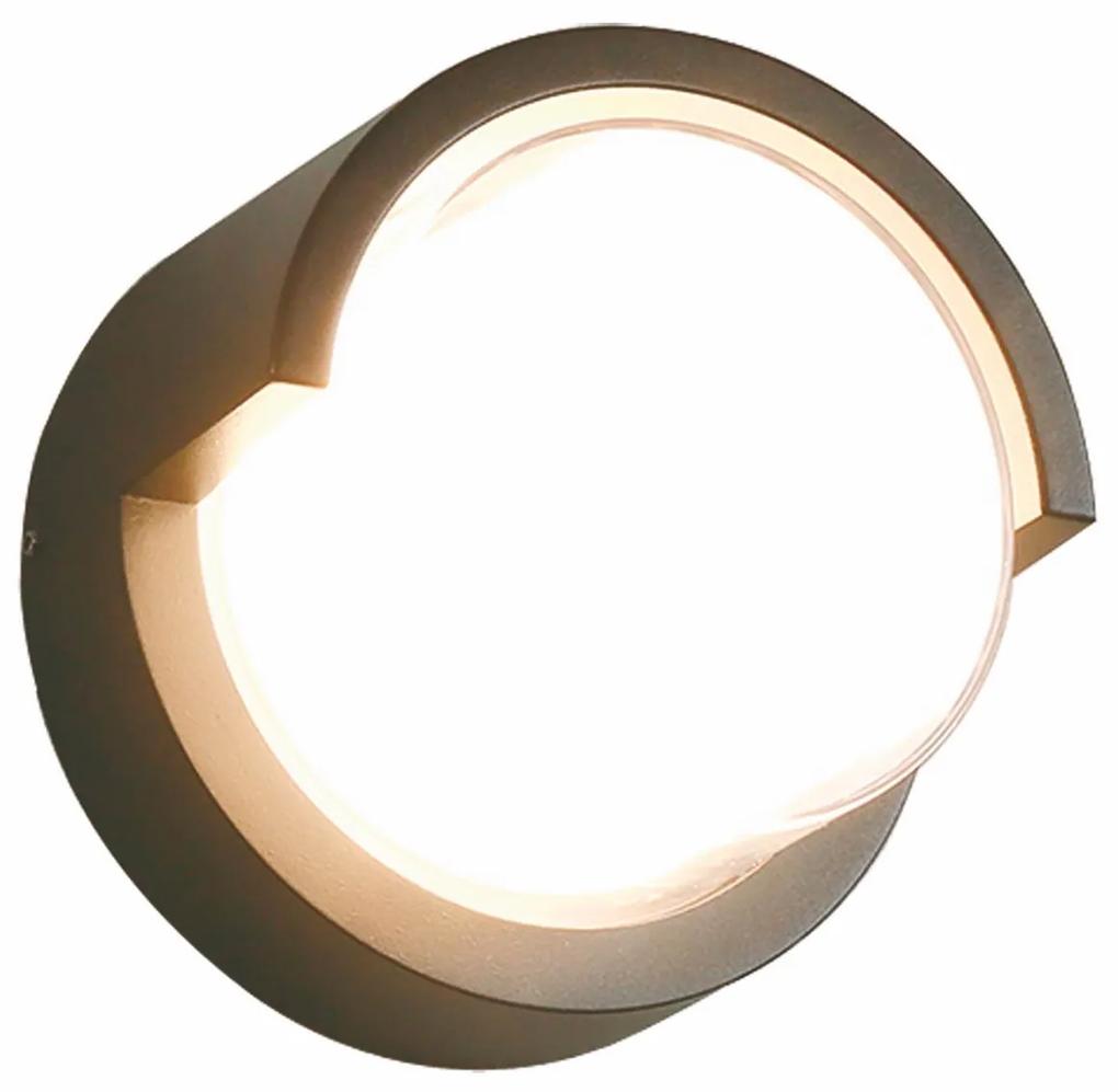 LED vonkajšie nástenné osvetlenie MALAGA K, guľaté Top-light MALAGA K Malaga K
