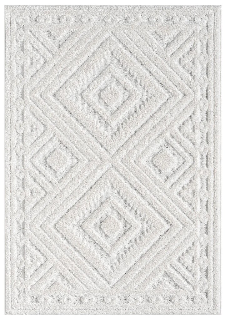 Dekorstudio Moderný koberec FOCUS 777 krémový Rozmer koberca: 120x170cm