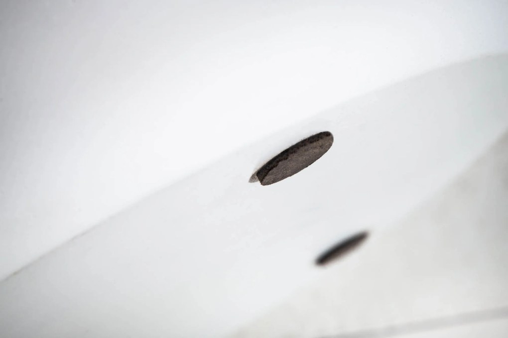 Konferenčný stolík Industrial Storage 60cm biely Mango