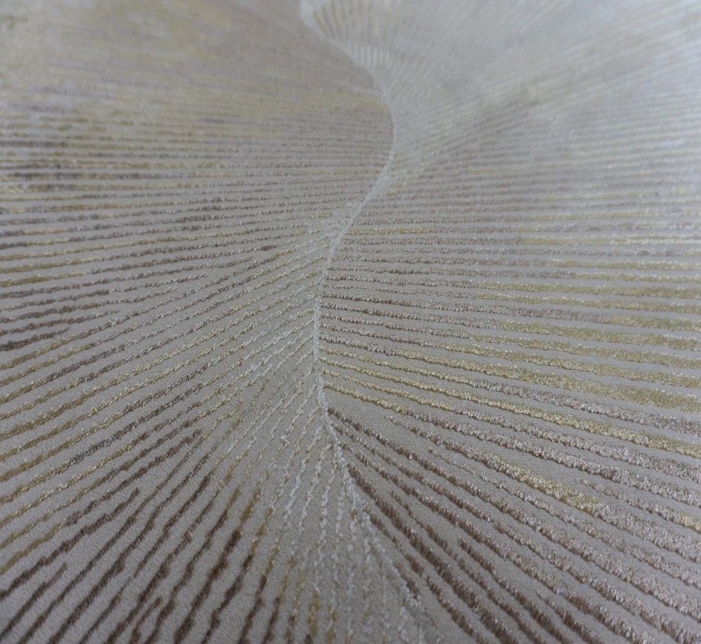 Koberec Esprit 3607 béžový – obdĺžnikový s jemným vzorom Rozmer: 60x100 cm