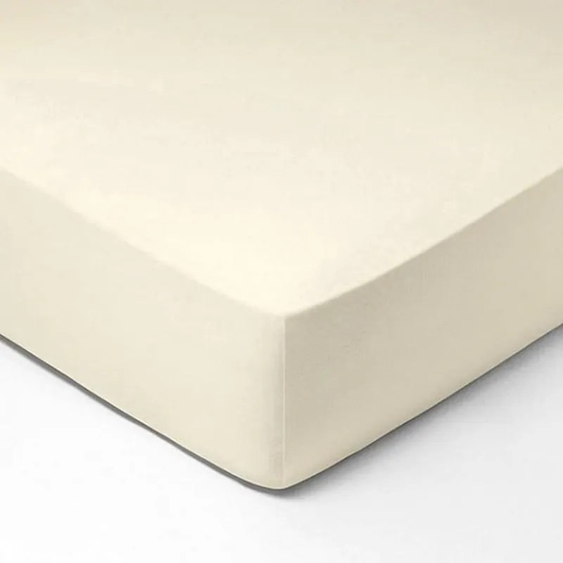 INTERMEDIC SK Posteľná plachta Jersey - 059 - Smotanová Veľkosť: 200x240 cm
