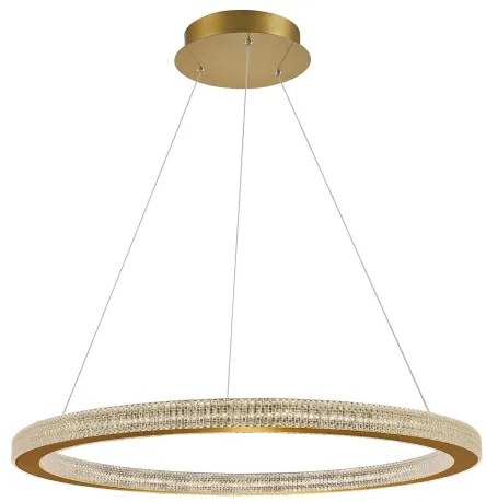 LED luster Fiore 80 zlaté