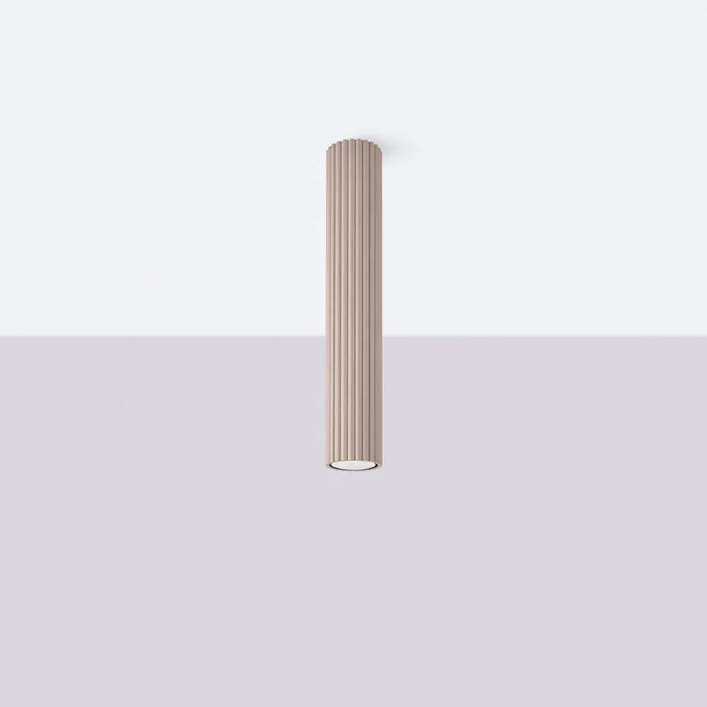 Taupe kovové bodové svietidlo Gleam – Sollux