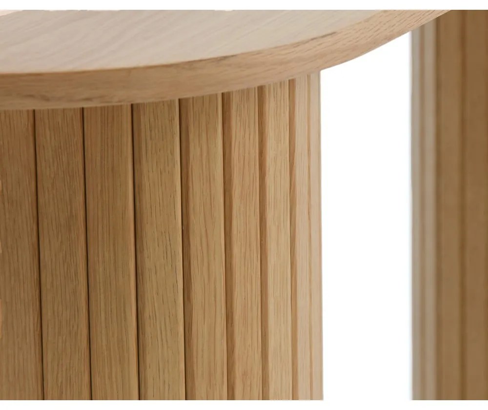 Konzolový stolík v prírodnej farbe 40x130 cm Nola – Unique Furniture