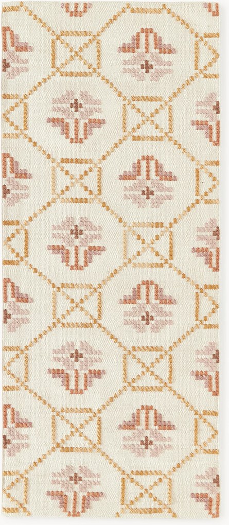 Ručne tuftovaný vlnený behúň Nava