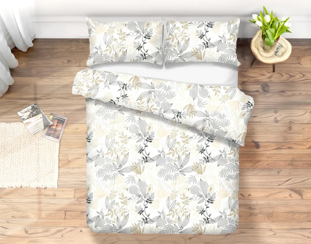 Áčko a.s. Ružomberok Bavlnené obliečky ABOV Grey