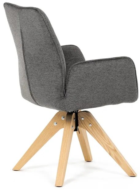 Autronic BONTEC Jedálenská stolička, sivá, látka, DCH-C2148 GREY2 Farba: Zelená