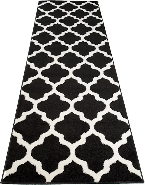 TA Koberec K082A ČIERNE MAROKO O0X Rozmer: 70x200 cm
