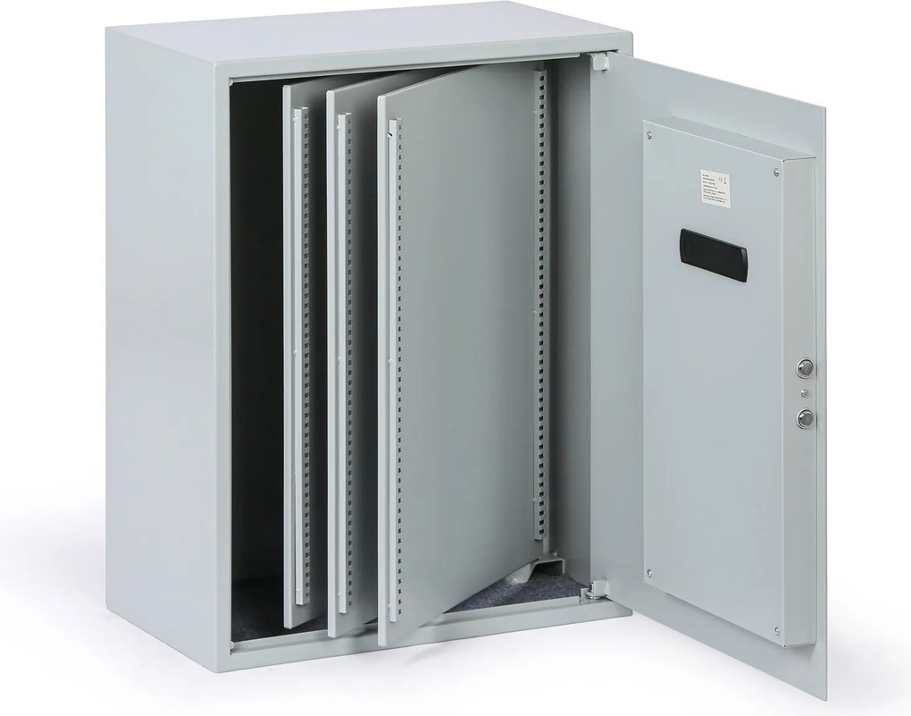 Skriňka na kľúče s elektronickým zámkom, 756 x 584 x 330 mm