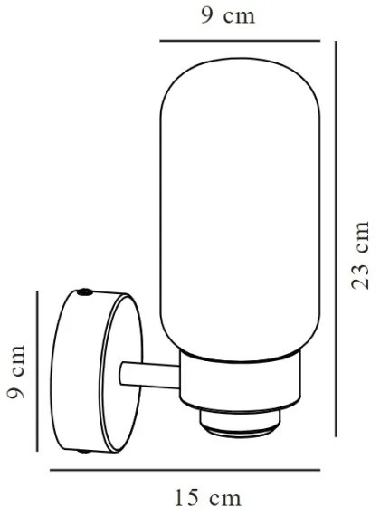Nordlux - Kúpeľňové nástenné svietidlo TUTAN 1xE14/25W/230V IP44 mosadz