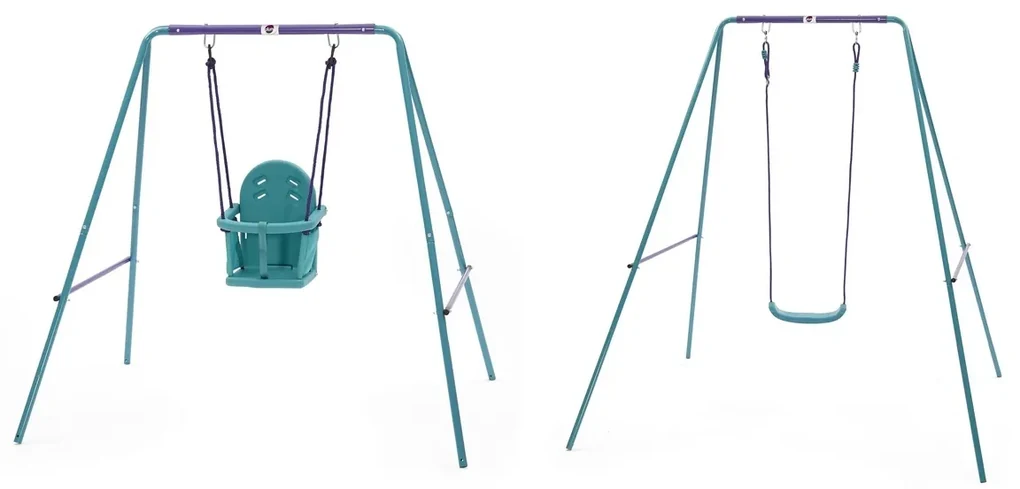Plum Set kovových hojdačiek 2v1, 181 x 171 x 164 cm