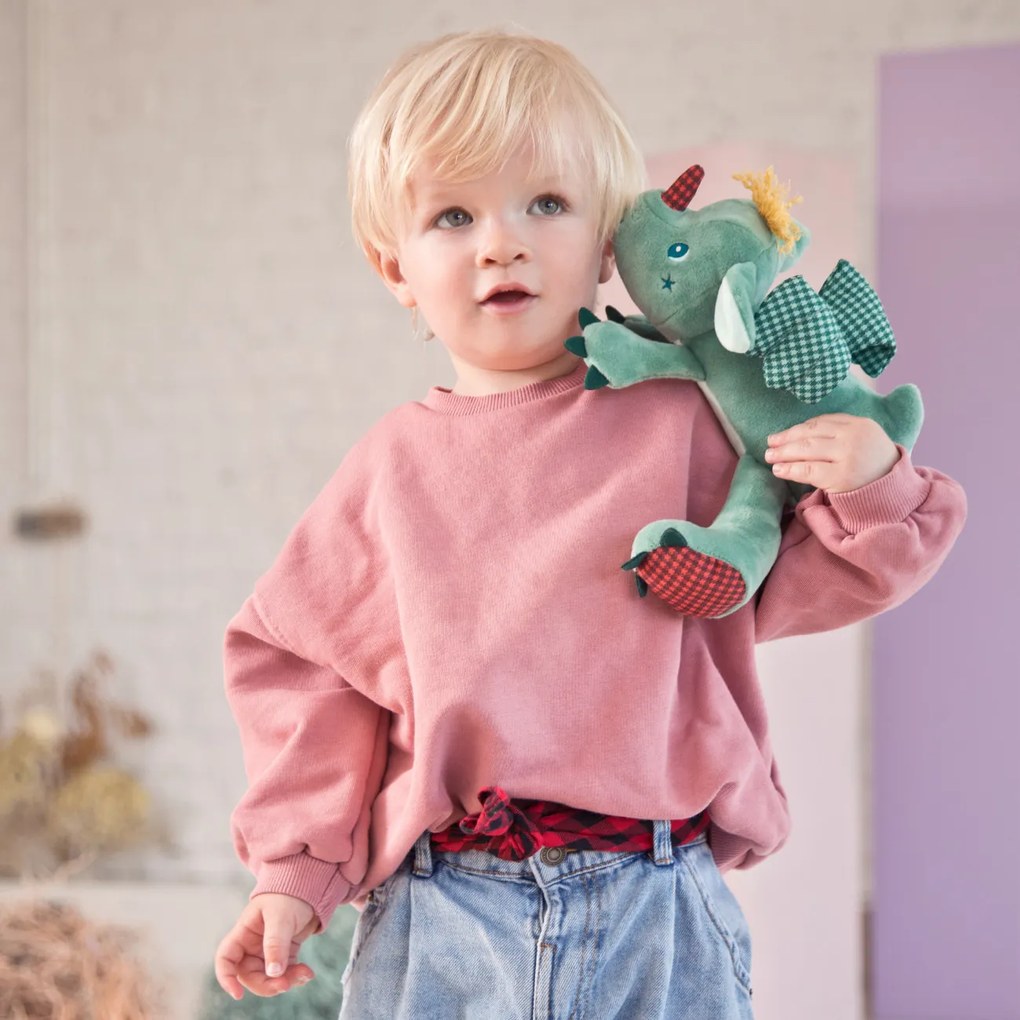 Lilliputiens - zvuková plyšová hračka - dráčik Joe