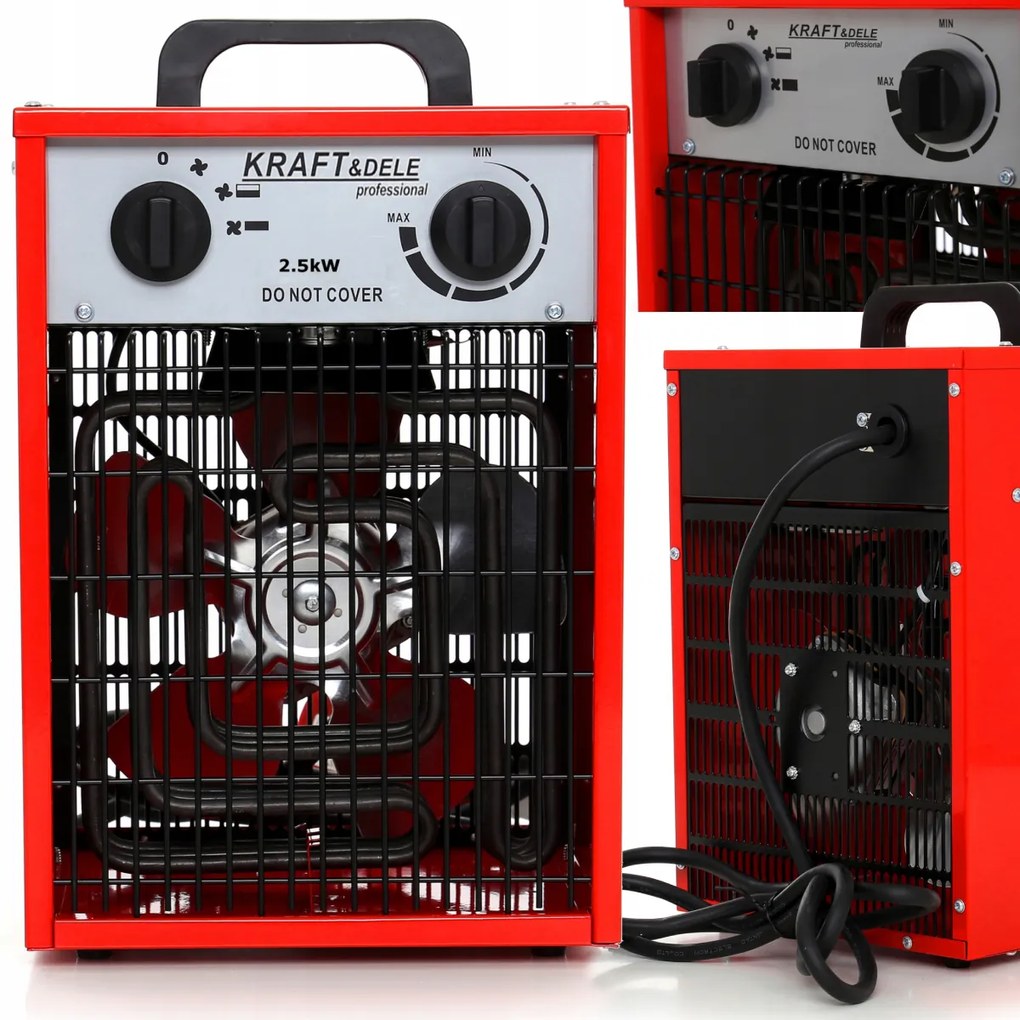 Elektrický ohrievač 2500W 230V | KD11720