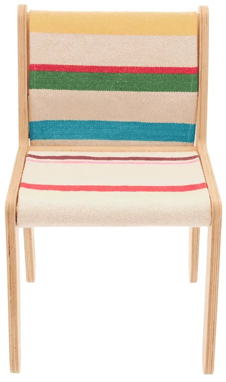 Detská stolička v prírodnej farbe Kaarol – Lorena Canals