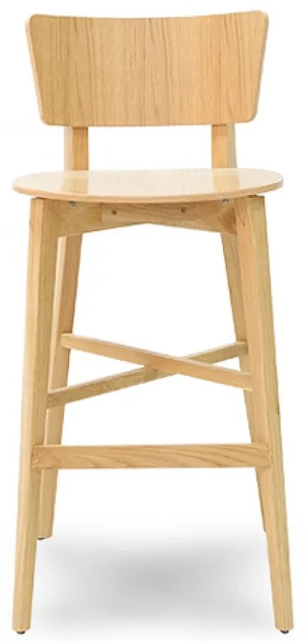 DIMMY BAR DREVENÁ STOLIČKA S PODSEDÁKOM DIMMY BAR