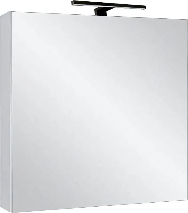 Comodo Zrkadlová skrinka Ticino 60 ZS LED-B s osvetlením Any LED 30 B, čierna