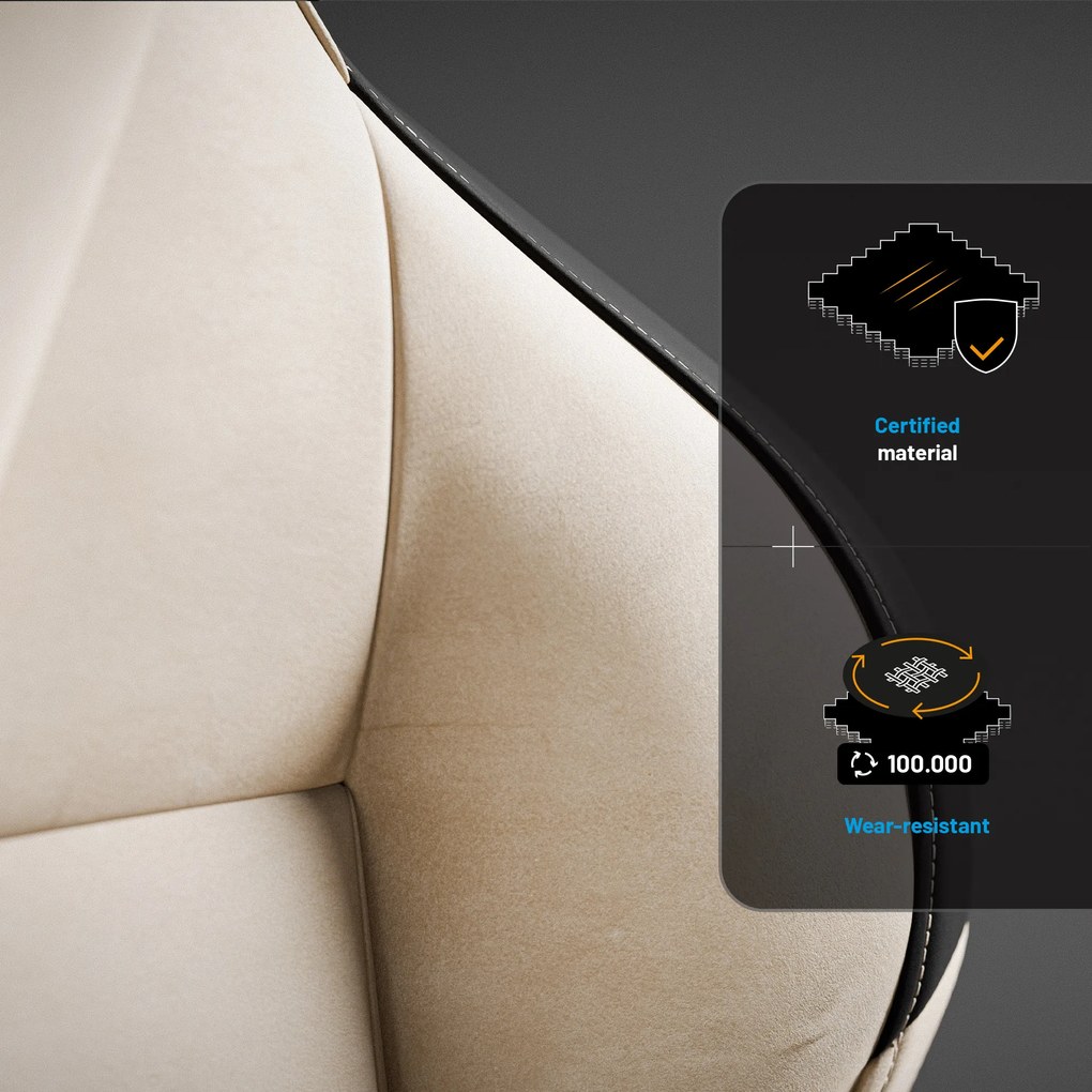 Béžové herné kreslo Diablo X.ONE Prime Desert Storm