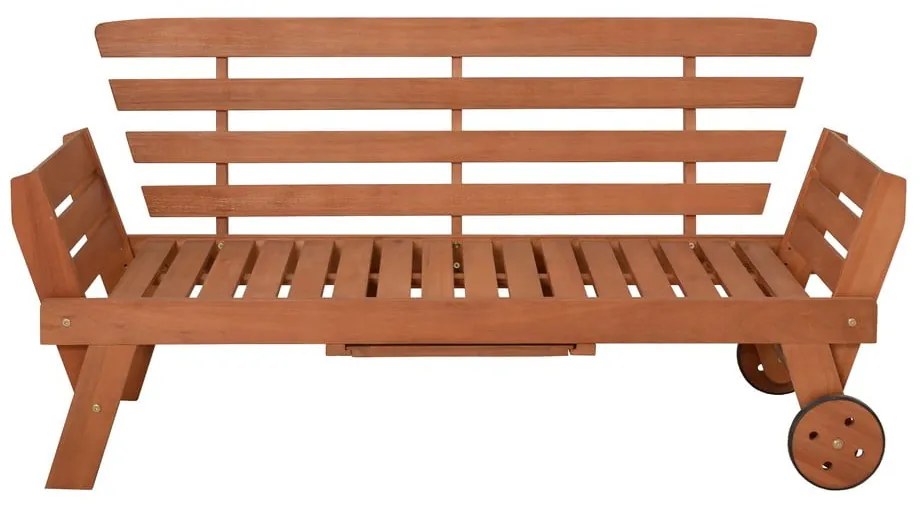 Hnedá drevená záhradná lavica Rincon – Garden Pleasure