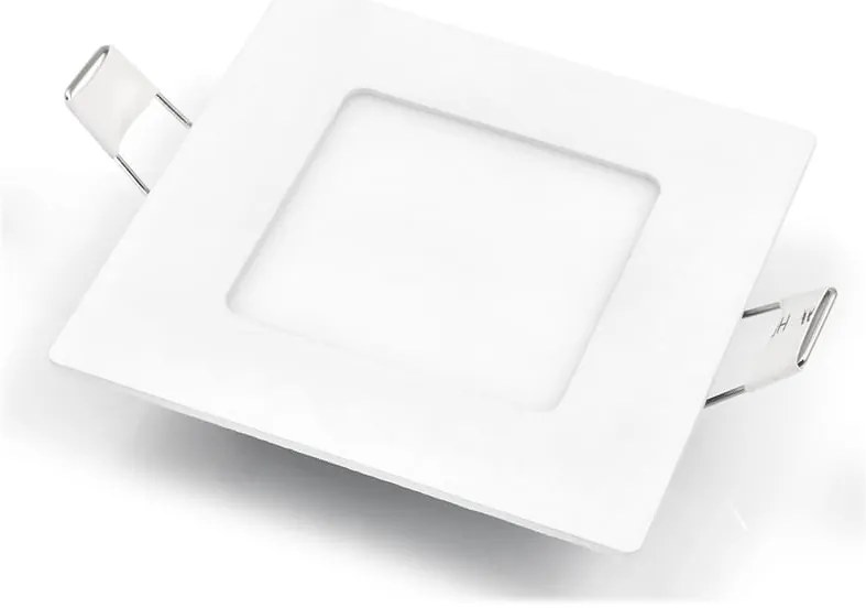 BERGE LED panel štvorcový 83x83x15mm vstavaný - SANAN 2835 - 3W - 230V - 200Lm - neutrálna biela