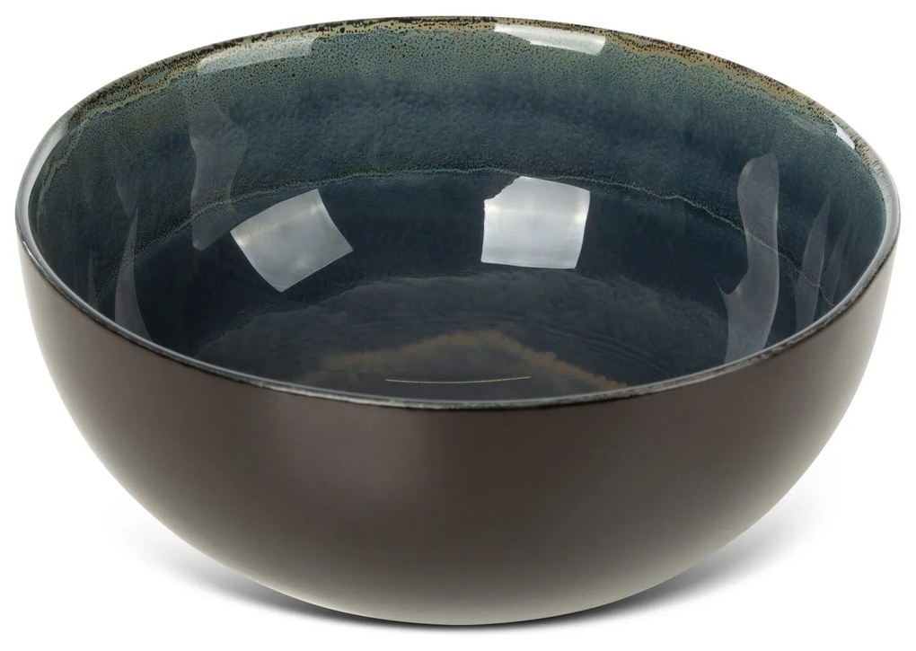 DEKORAČNÁ SKLENENÁ MISKA EVA (01) 15X7CM VIACFAREBNÁ